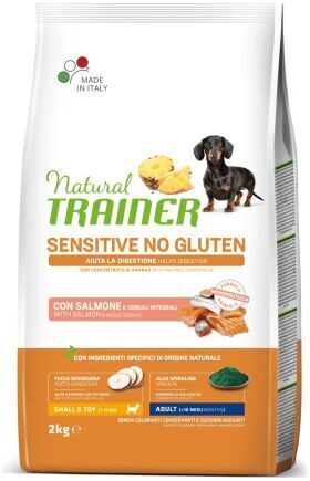 Natural Trainer DOG SENSITIVE NO GLUTEN ADULT MINI SALMON 2 KG