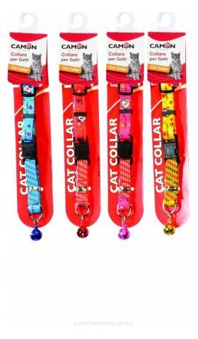 Camon Kaķu kaklasiksna ar zvaniņu