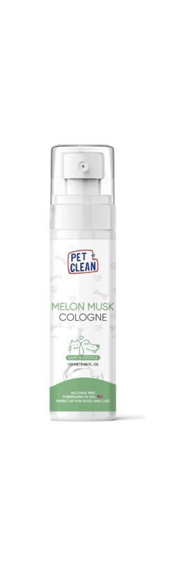 Pet Clean Melon Musk Cologne 100ml - smaržūdens mājdzīvniekiem ar vilinošo muskusa melones aromātu. CORE CLEAN