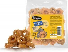 HAU & MIAU fish rings wrapped in soft chicken, 500 g