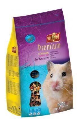 VITAPOL PREMIUM Hamster 900g - Pilnvērtīga barība kāmjiem