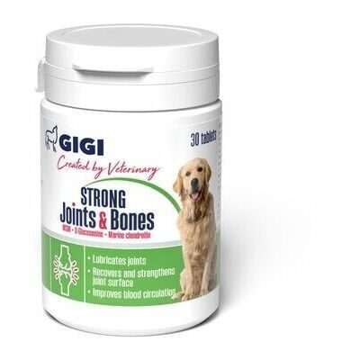 GIGI Strong Joints & Bones 30 tab. - suņu locītavu un kaulu veselībai