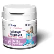 GIGI Stomach Health & Diarrhea Stop  30 tab. maziem suņiem un kaķiem 