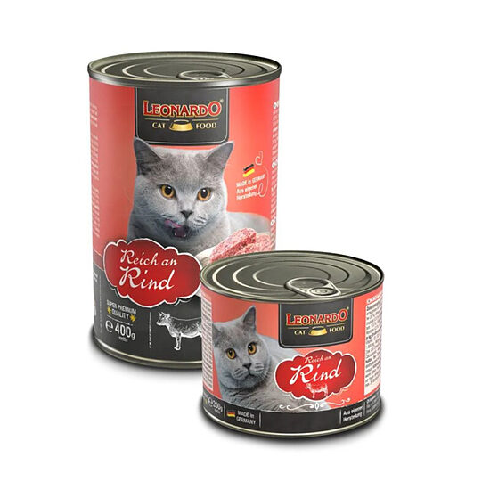 Leonardo Beef liellopu gaļas konservi kaķiem 0.400g