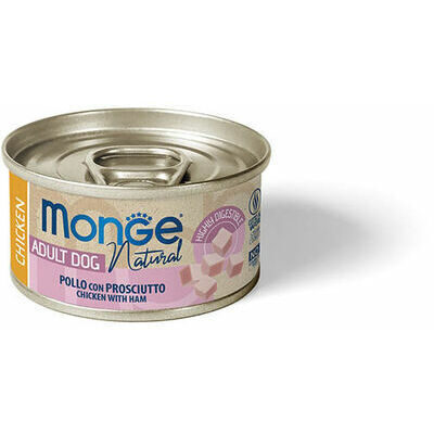 Monge Dog Chicken with Ham 95 gr - консервы для собак