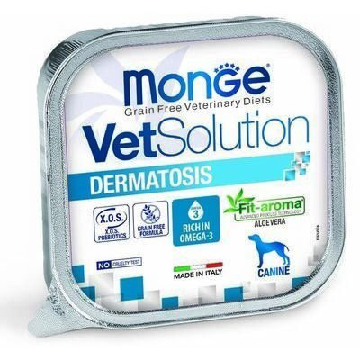Monge VetSolution Canine Dermatosis 150 g - Mitrā diētiska barība suņiem ar iekaisīgās ādas slimībām