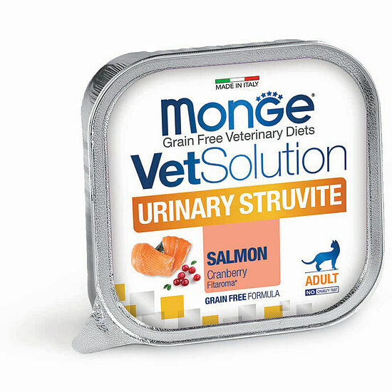 Monge VetSolution Feline Urinary Struvite Salmon 100 g