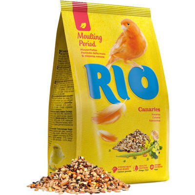 RIO корм для канареек 500 г — корм для канареек в период линьки