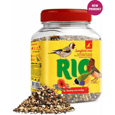 RIO Songbird mix 240 г — дополнительный корм для декоративных птиц