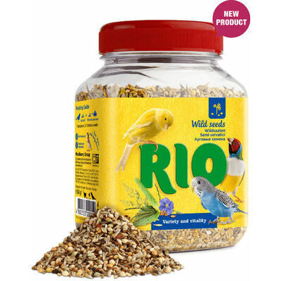 RIO Смесь диких семян 240 г — дополнительный корм для декоративных птиц