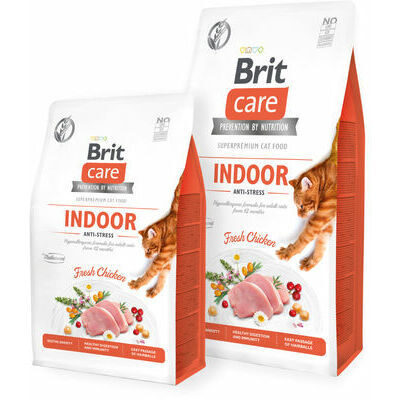 	 Brit Care Cat GF Анти-стресс Свежая курица 0,4 кг