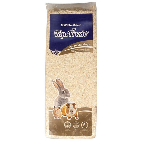 Witte Molen Top Fresh Wood Shavings, 14L/1kg - kokskaidas