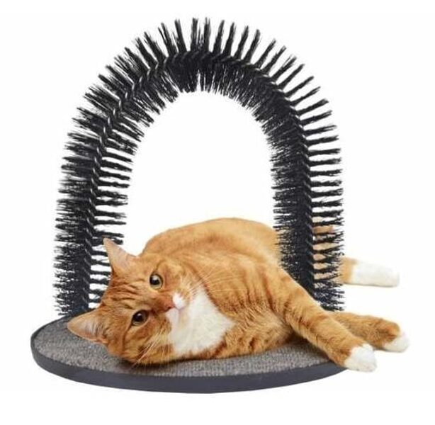 Flamingo MASSAGE & GROOMING ARCH 36x28.5xh35cm - masāžas un kopšanas arka kaķiem