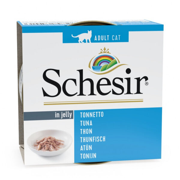 Schesir Cat Tuna, 85g - тунец в желе
