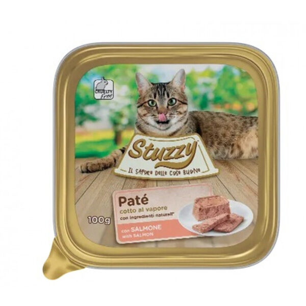 Stuzzy Cat Pate Salmon, 100g - pastēte ar lasi kaķiem