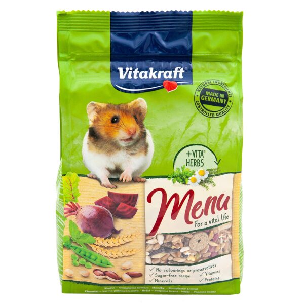 VITAKRAFT MENU for hamster 400G - BARĪBA KĀMĪŠIEM