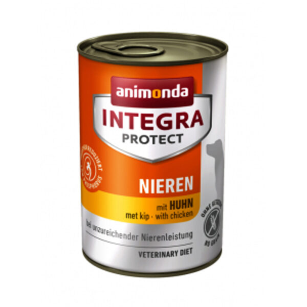 ANIMONDA INTEGRA PROTECT NIEREN, CHICKEN, 400Г - КОРМ ДЛЯ СОБАК С ПОЧЕЧНОЙ НЕДОСТАТОЧНОСТЬЮ