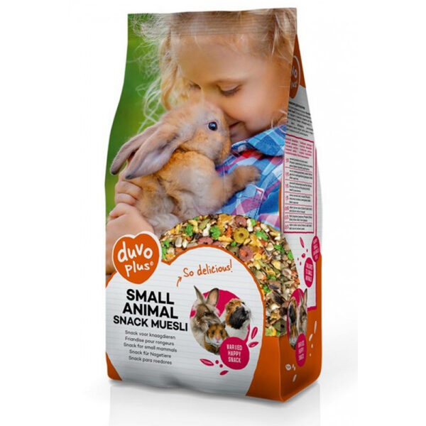 Duvo Plus Small Animals Snack Muesli, 18kg - barība visiem grauzējiem