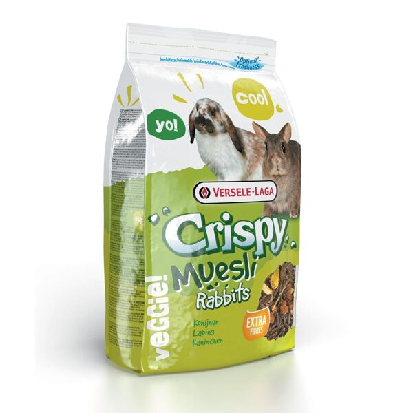 Versele-Laga Crispy Muesli Rabbits 20kg - barība pundurtrušiem un trušiem