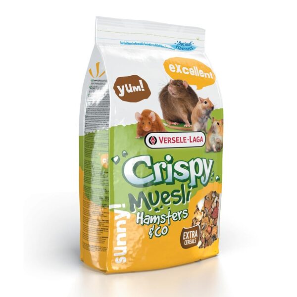 Versele-Laga Crispy Muesli Hamsters&Co 20kg - barība kāmjiem