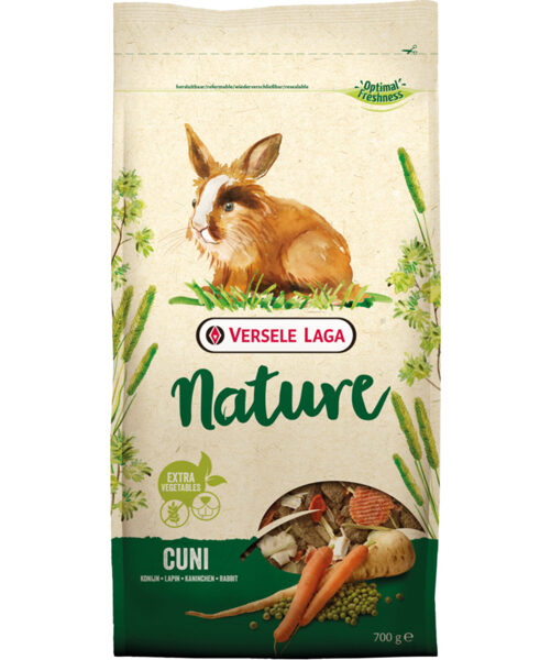 Versele - Laga  Cuni Nature 700g Barība trušiem un pundurtrušiem