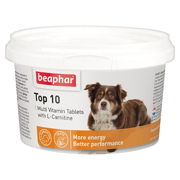 Beaphar TOP 10 For Dogs, 750tab.