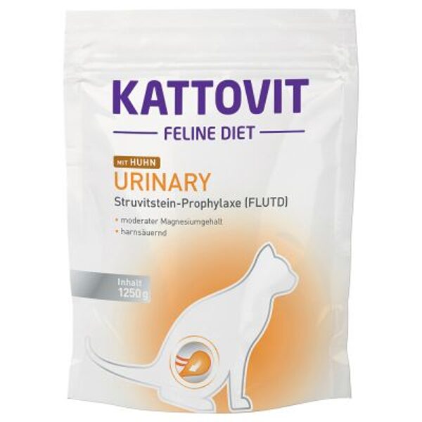 Kattovit Urinary с курицей 1.25kg - корм для кошек для профилактики струвитов