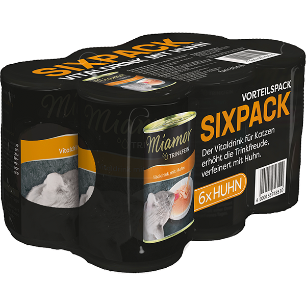Miamor Trinkfein Vitaldrink ar vistu Sixpack 135ml x 6gab