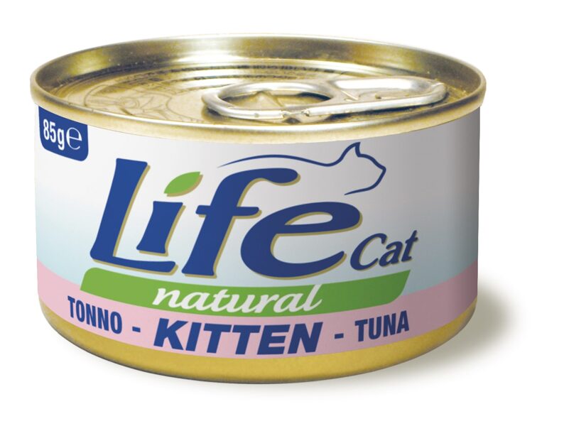 LIFE CAT KITTEN TUNA, 85g- konservi kaķēniem  ar tunci