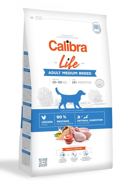 Calibra Dog Life ADULT MEDIUM Chicken 2.5 kg