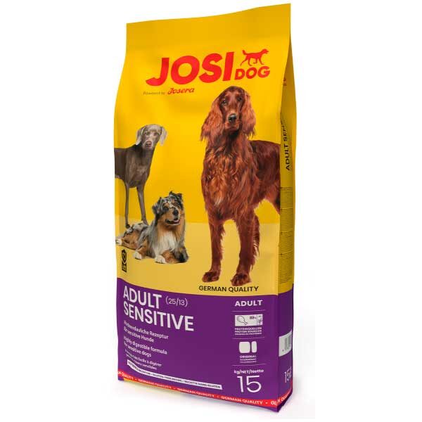 Josera JosiDog Adult Sensitive 15kg - Сухой корм для собак с чувствительной пищеварительной системой