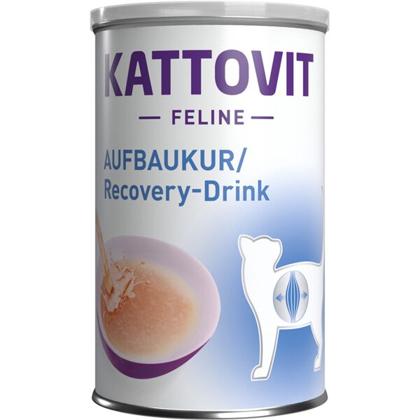 Kattovit Recovery Drink 135ml - zupa kaķiem atveseļošanās posmā
