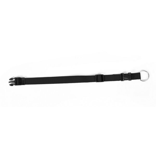 Amber Crown Classic Neilon Collar Black, 20mm / 35-55cm - нейлоновый ошейник