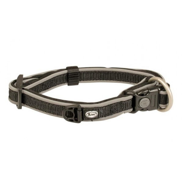 Duvo Plus Explor West Collar Black M, 30-45cm - atstarojošā kaklasiksna