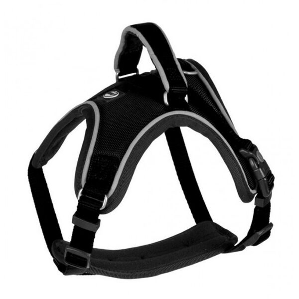 Duvo Plus Explor West Harness Black L, 50-65cm - ergonomiska krūšu siksna