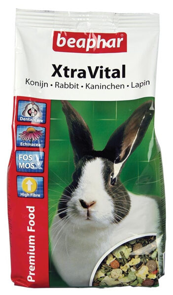 Barība trušiem - XtraVital Rabbit, 1 kg