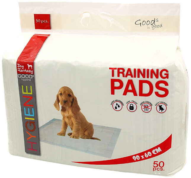 Dog Fantasy Training Pads, 90 x 60 cm, 50 gb - Абсорбирующие пеленки