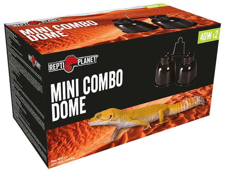Spuldzes ietvere terārijam - Repti Planet Lamp Dual Mini 2x40W