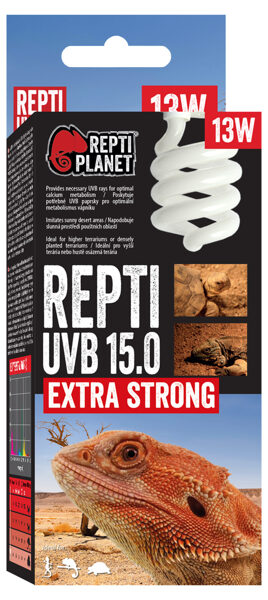Spuldze terārija lampai - Repti Planet Repti UVB 15.0, 13W