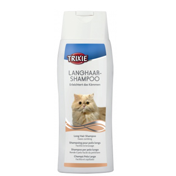 Šampūns kaķiem - Trixie Katzenshampoo / garspalvainiem kaķiem 250ml