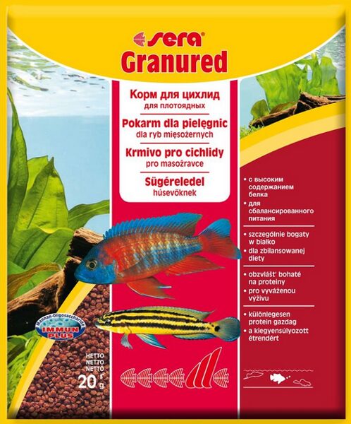 Barība zivīm - Sera Granured, 20 g