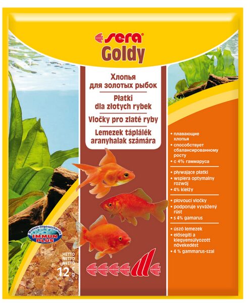 Barība zivīm - Sera Goldy, 10 ml