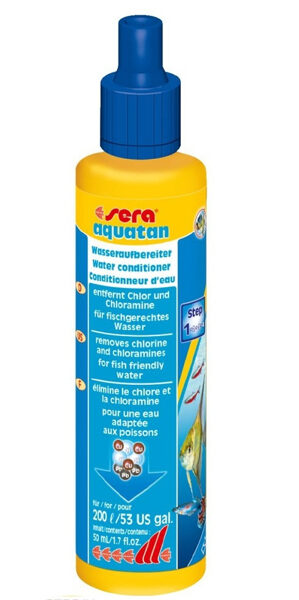 Ūdens kopšanas līdzeklis - Sera Aqutan, 50 ml
