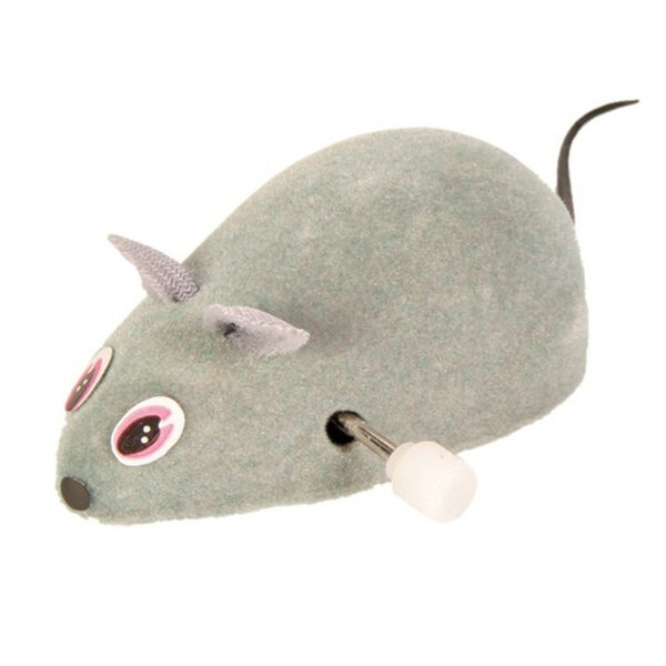 Rotaļlieta kaķiem - Trixie Wind Up Felt Mouse, 7 cm