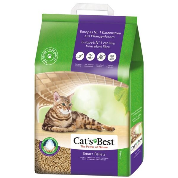 Cat'S Best Smart Pellets 5l  - dabīgie granulēti kaķu pakaiši