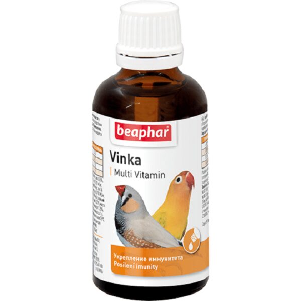 Vitaminizēta papildbarība putniem – Beaphar Vinka 50ml