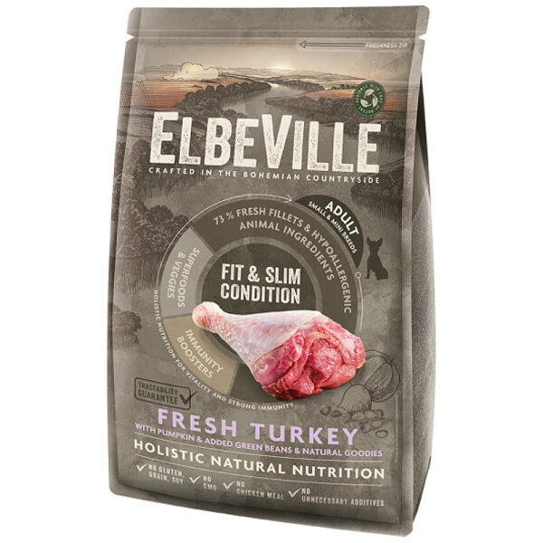 ELBEVILLE Adult Mini Fresh Turkey Fit and Slim Condition 1,4 kg