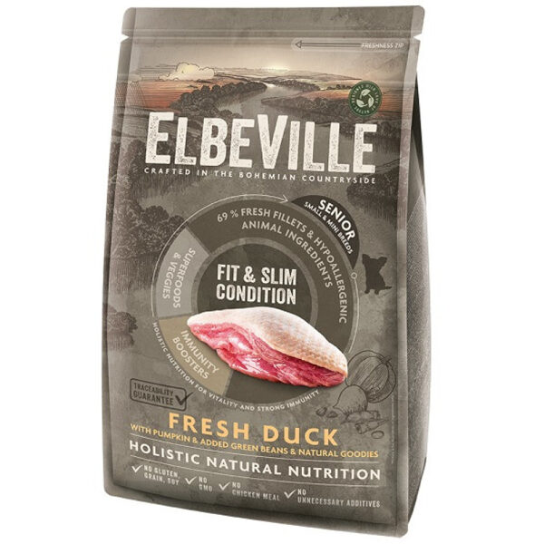 ELBEVILLE Senior Mini Fresh Duck Fit and Slim Condition 1,4 kg