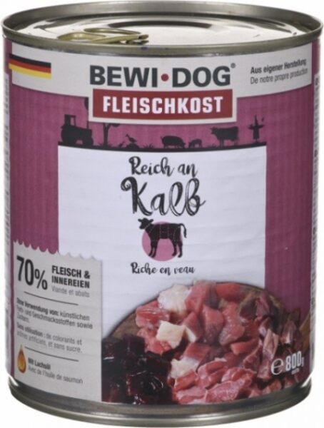 Bewi Dog rich in veal 800 g