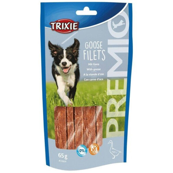 Trixie PREMIO Goose Filets 65g - gardums  suņiem (Zosu fileja)